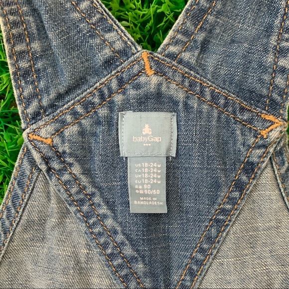 Lightweight Denim Overalls for toddler - Picture 3 of 4